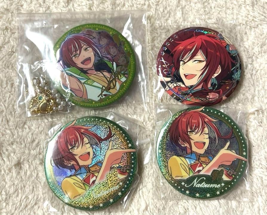 逆先夏目 7周年 缶バッジ 【公式通販】