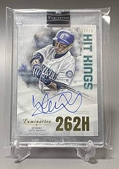 Amazon.co.jp: 世界15枚限定 イチロー トップス 直筆サインカード