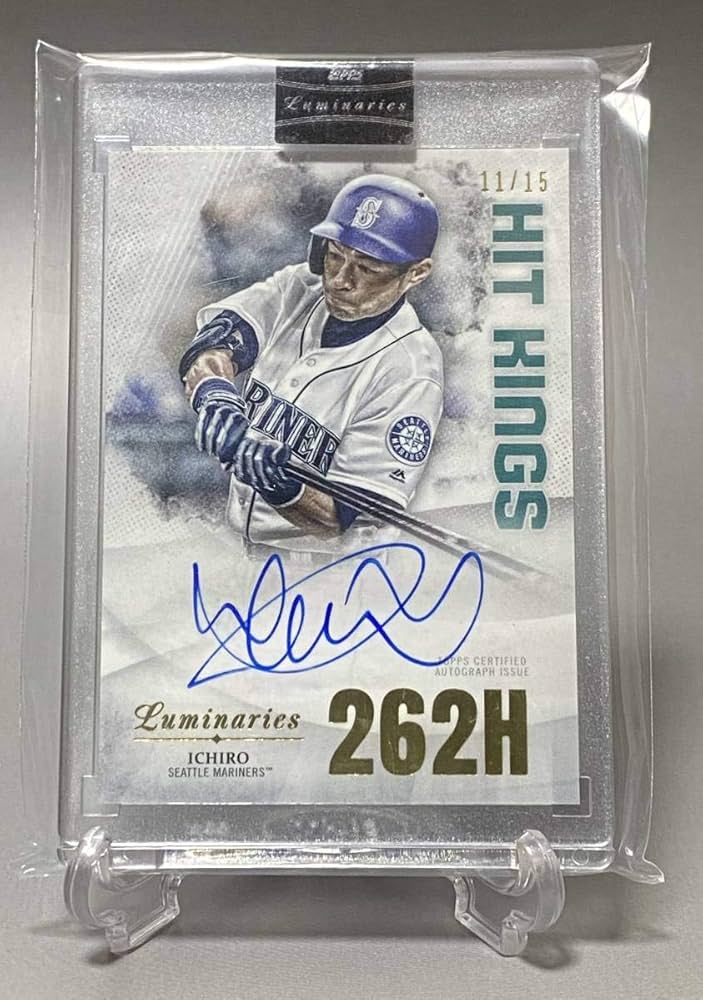 シアトル・マリナーズ イチロー選手 Topp 直筆サインカード シアトル