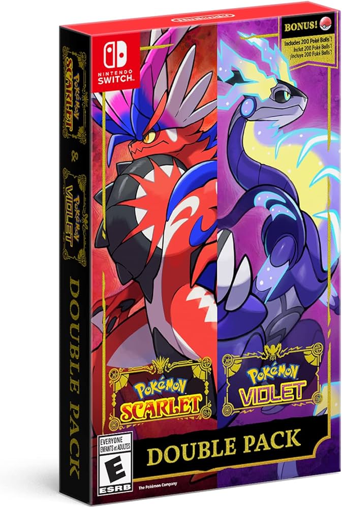 Amazon.co.jp: Pokemon Scarlet & Pokemon Violet Double Pack (輸入版