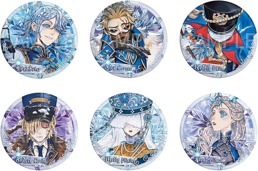 IdentityV 第五人格 プリンスホテル コラボ 限定 缶バッジ 傭兵