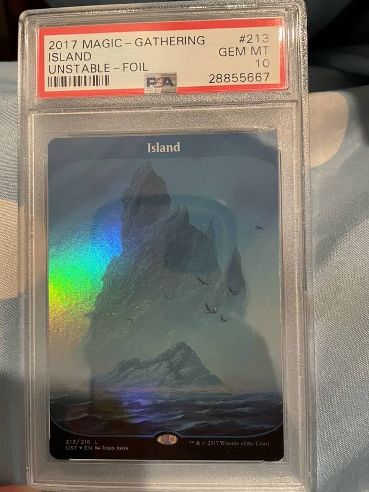 MTG 島 213 FOIL 英語版 unstable アンステーブル MTG 島 213 FOIL