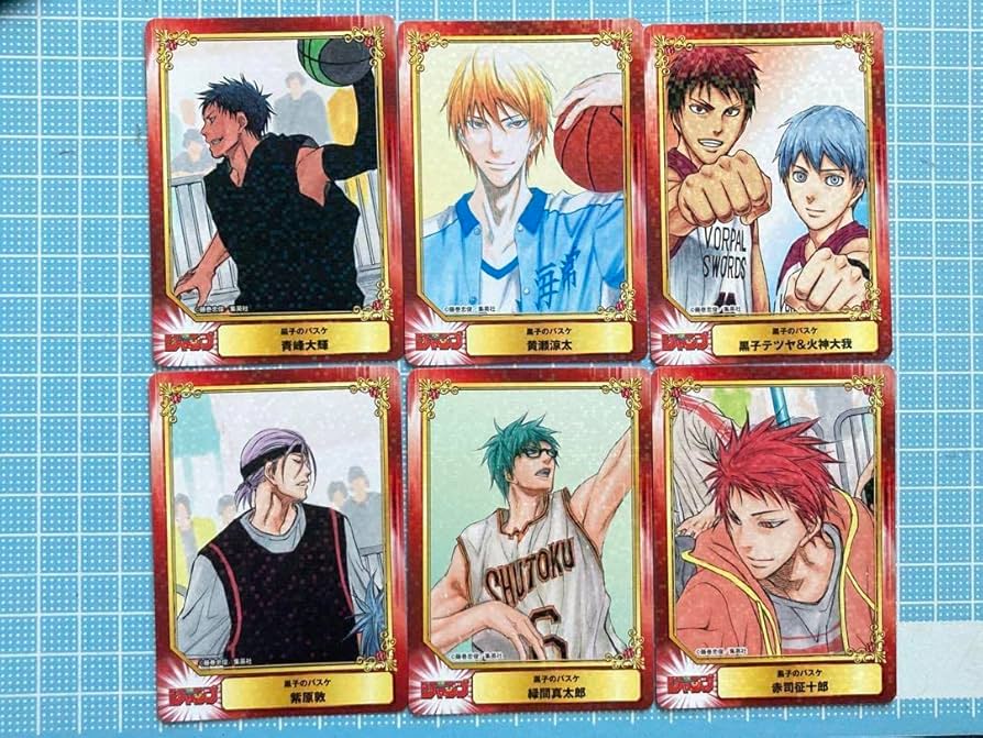 Amazon.co.jp: 黒子のバスケ SCF カード 黒子 火神 黄瀬 緑間 紫原