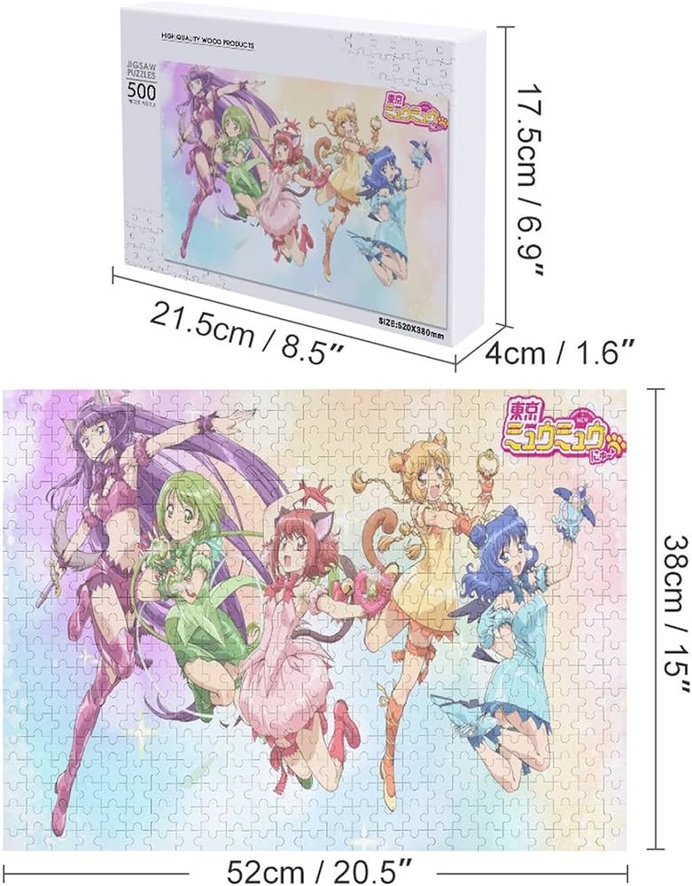Amazon.co.jp: 東京ミュウミュウジグソーパズル 友達へのプレゼントに