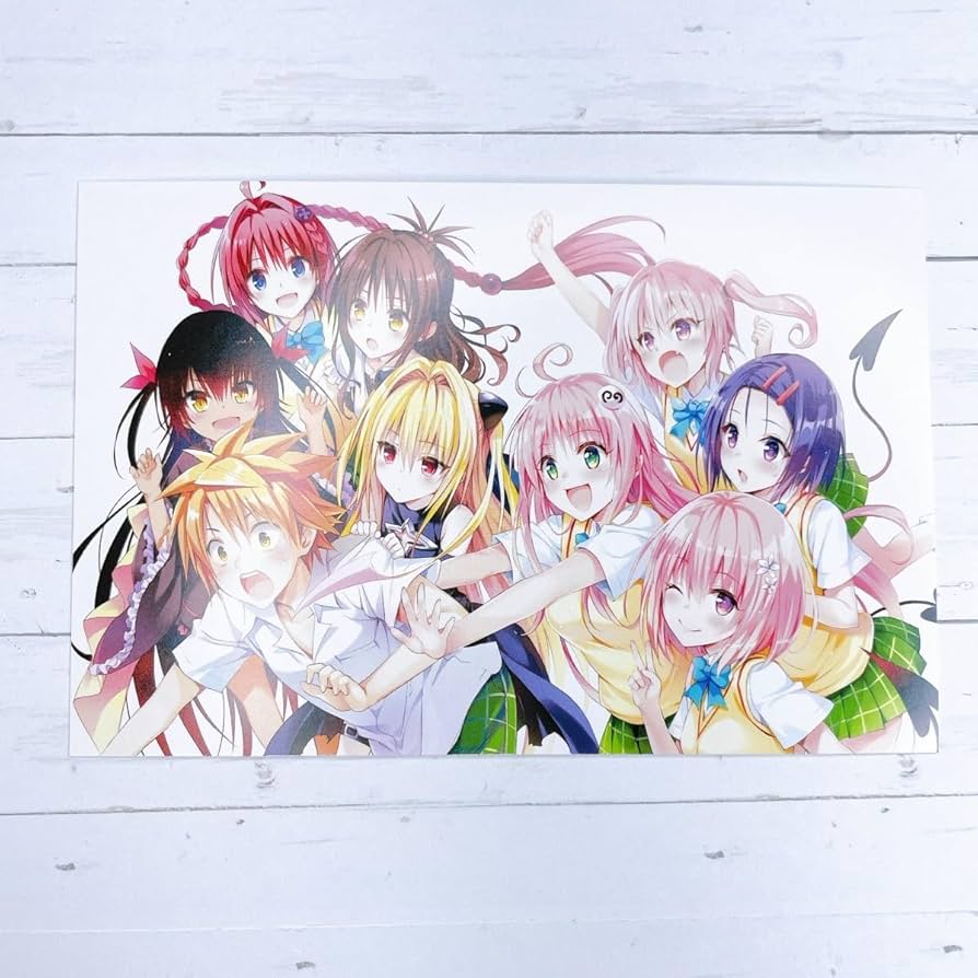 To LOVEる ダークネス 15周年原画展 プレミアムカラーアート 2種セット