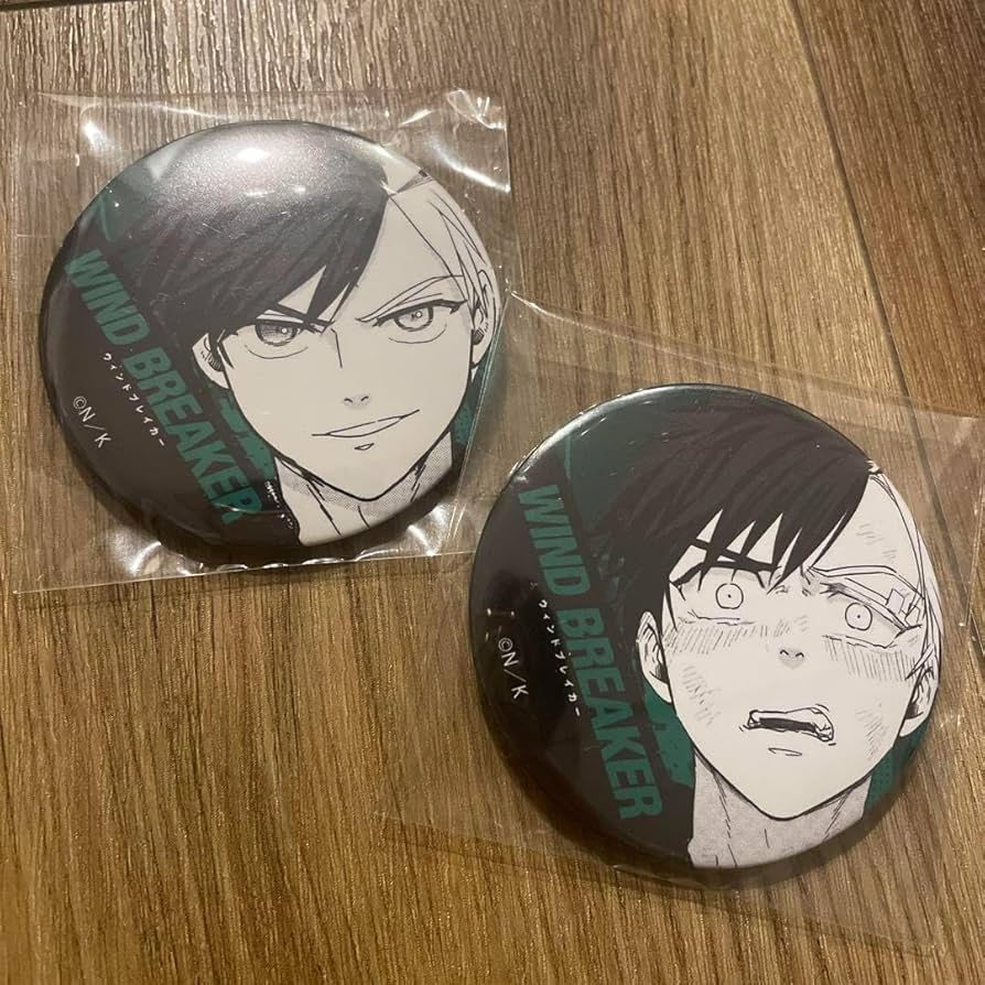 桜遥 WINDBREAKER バースデー ビッグ缶バッジ フィギュア 桜遥