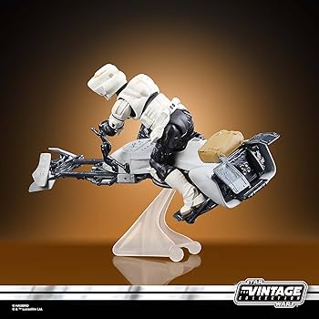 Amazon.com: STAR WARS The Vintage Collection Speeder Bike, Scout