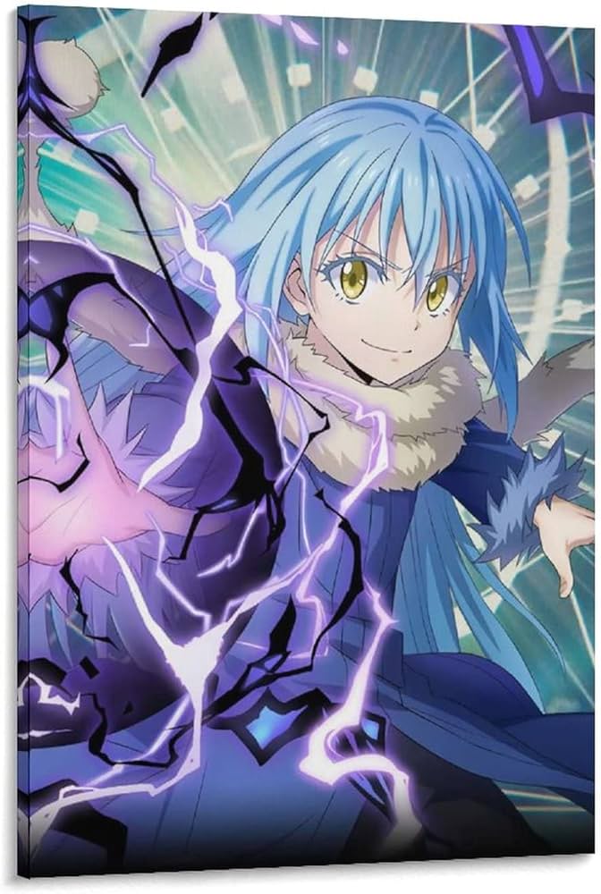 Amazon.co.jp: 絵画 転生 スライム 転スラ ポスター プリントアート