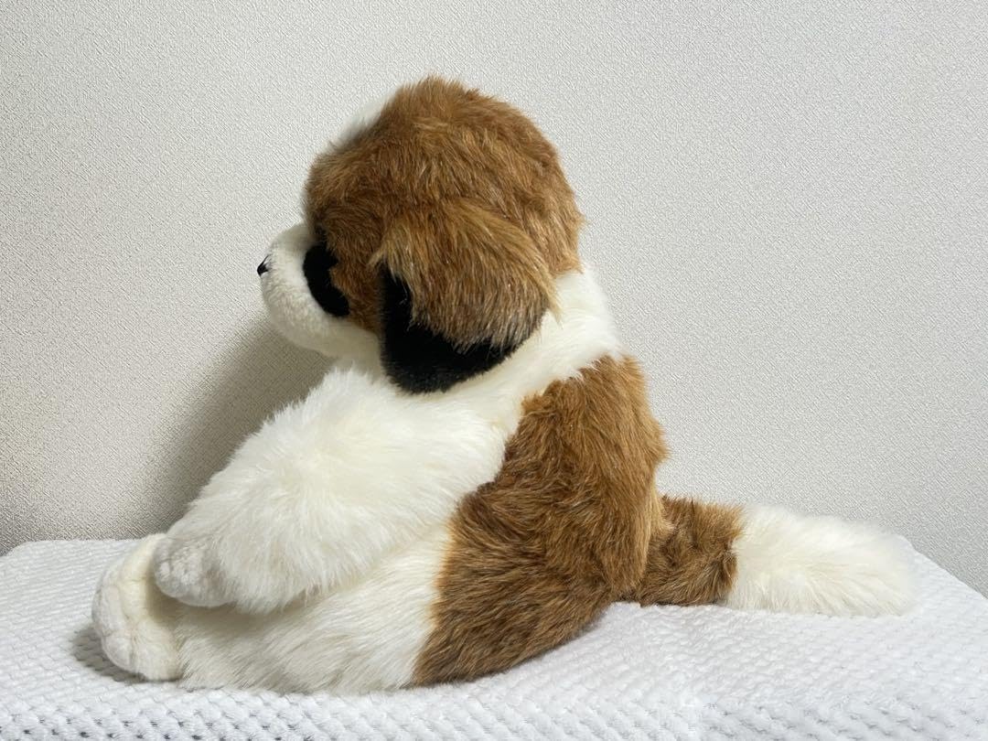 オリエンタルトーイ セントバーナード子犬 ぬいぐるみ 当時もの 日本製