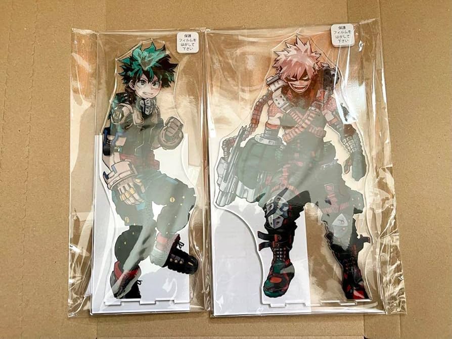 僕のヒーローアカデミア 爆豪勝己 と 緑谷出久 アクリル スタンド まとめ