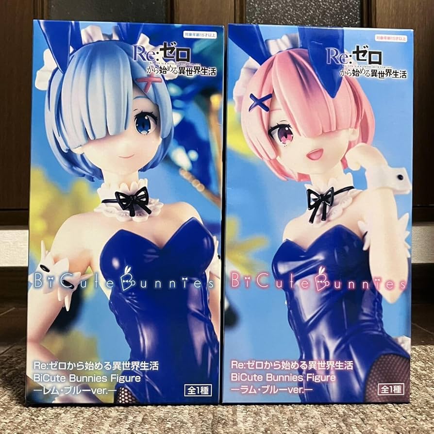 新品 Re:ゼロから始める異世界生活 レム＆ラム バニーVer. 2nd リゼロ