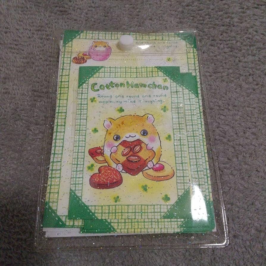Amazon.co.jp: コットンハムちゃん 平成レトロ レターセット