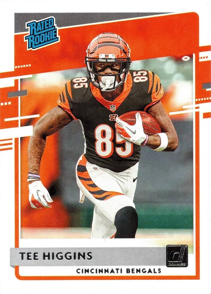Amazon.com: 2020 Panini Donruss Football #310 Tee Higgins Rookie