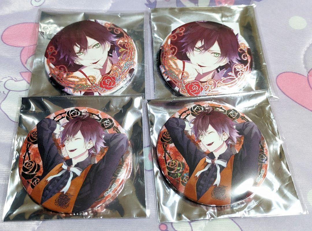 ディアラバ DD 逆巻アヤト 缶バッジ DIABOLIK LOVERS ディアラバ 缶