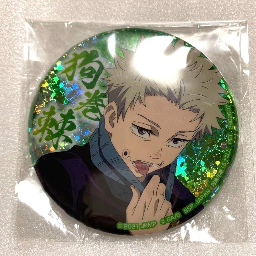 呪術廻戦 狗巻棘 缶バッジ