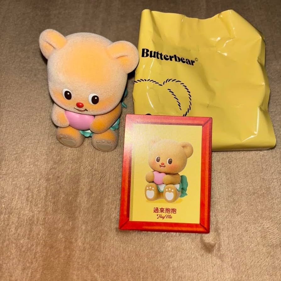 Amazon | タイ ブランド Butterbear フィギュア ぬいぐるみ バター