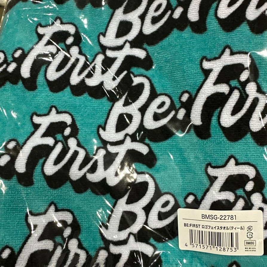 Amazon.co.jp: BEFIRST ロゴ フェイスタオル BMSG ビーファースト