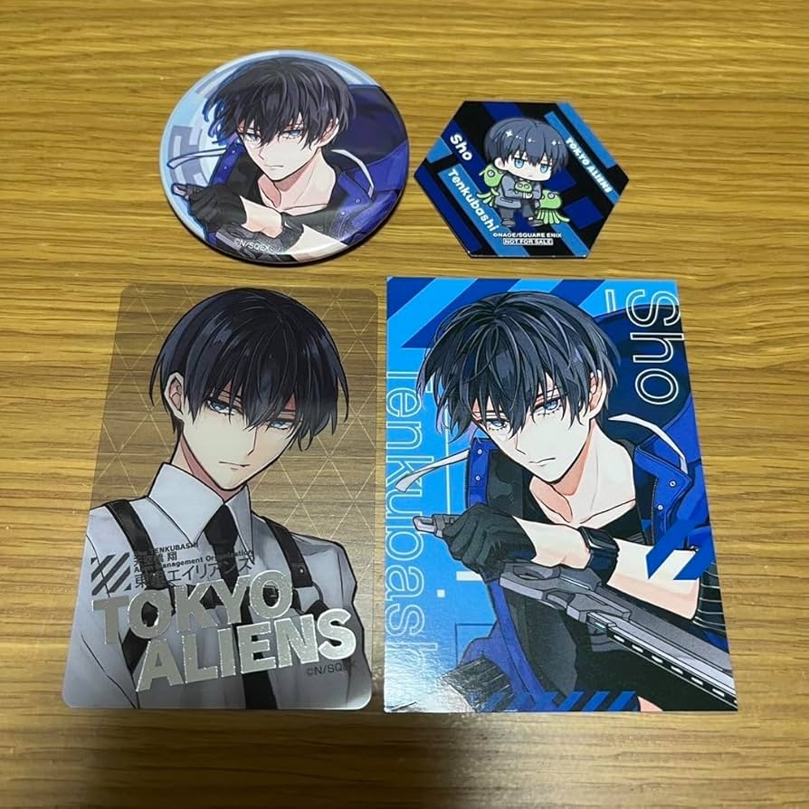 東京エイリアンズ 雨宮零士 天空橋翔 ハート缶バッジ ドレスアップ