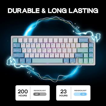 Amazon.com: EPOMAKER Galaxy65 Wireless QMK/VIA Mechanical Keyboard