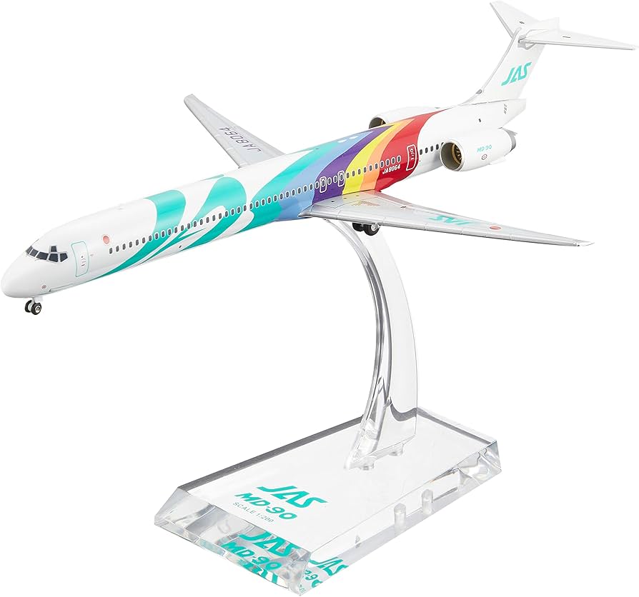 Amazon | JALUX G JAS MD90 1号機 1：200 1/200 BJE3034 | プラモデル 通販