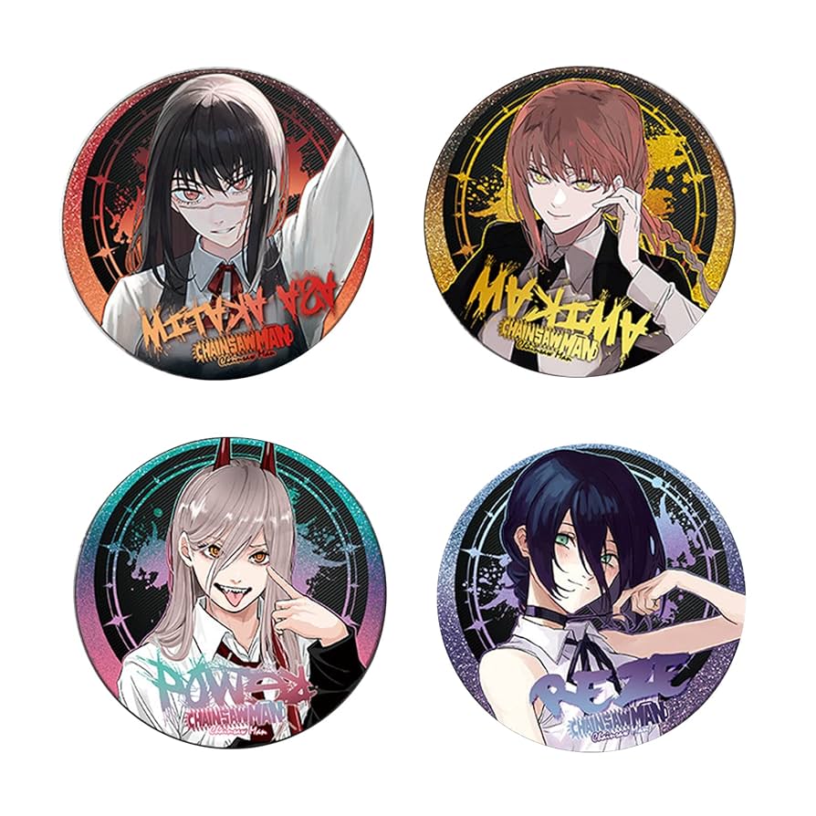 チェンソーマン まねきねこ 姫野 缶バッジ×20点 チェンソーマン