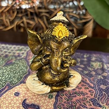 Amazon.co.jp: 54842 ガネーシャ 玄関 インテリア アジアン オブジェ