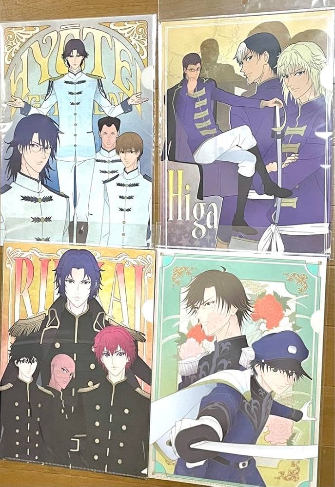 Amazon.co.jp: テニプリ 庭球浪漫 クリアファイル セット 青学 比嘉 立