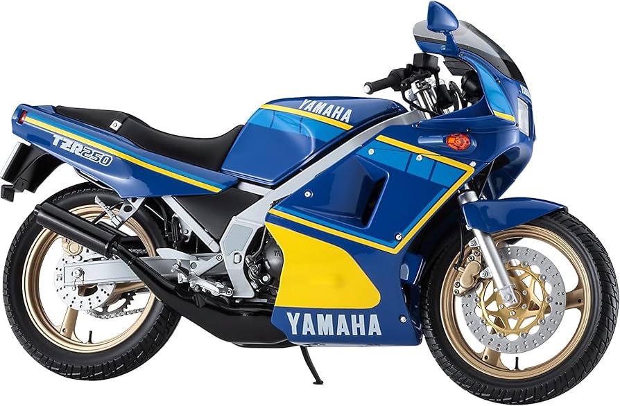 Amazon | ハセガワ 1/12 ヤマハ TZR250(1KT) ファラウェイブルー