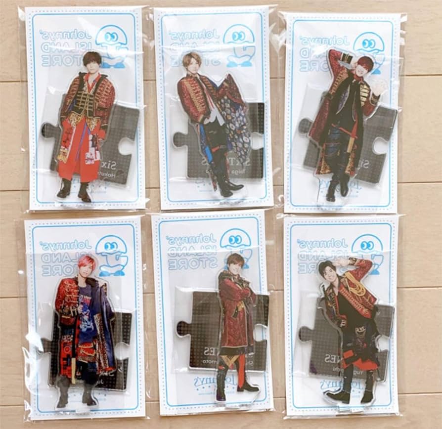 SixTONES アクスタ髙地優吾京本大我田中樹松村北斗ジェシー森本慎太郎