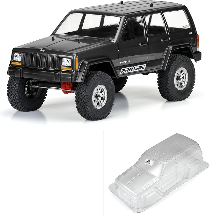 Pro-Line Racing 2001 Jeep Cherokee Clear Body for 12.3 inches