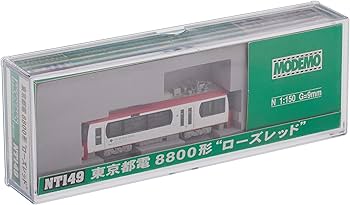 Amazon | MODEMO Nゲージ NT149 東京都電8800形 “ローズレッド