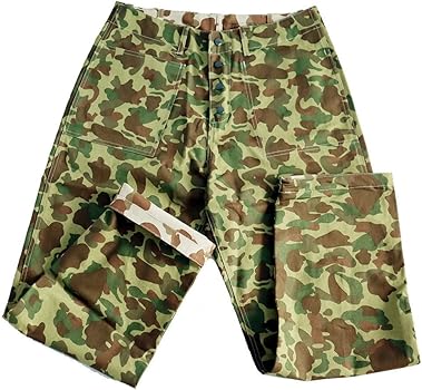 ミュージシャン HIBANA CAMO MILITARY OVER PANTS (ORG