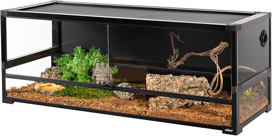 Amazon | グラステラリウム 折りたたみ式 120×45×45cm 爬虫類ケージ 3