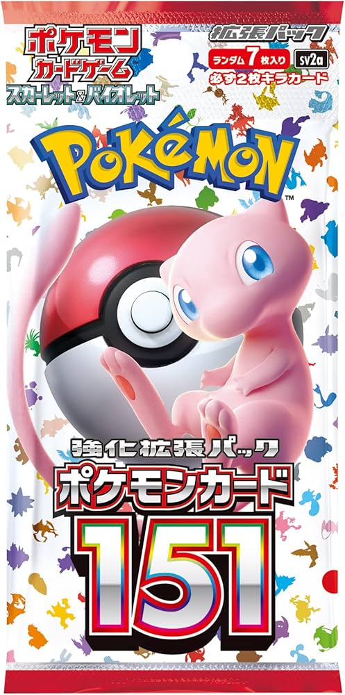 ポケモンカード151 10P Pokemon Card Game 151 sv2a (7cards) 10 Packs