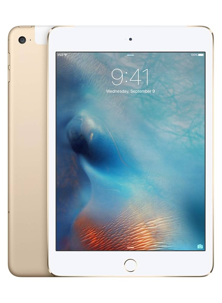 品〕 iPad mini 4 128GB ショップ ゴールド NK9Q2J／A Wi-Fi【269