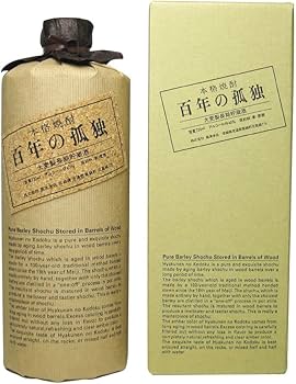 Amazon.co.jp: 黒木本店 百年の孤独 樽熟成 麦焼酎 40度 720ml : 食品