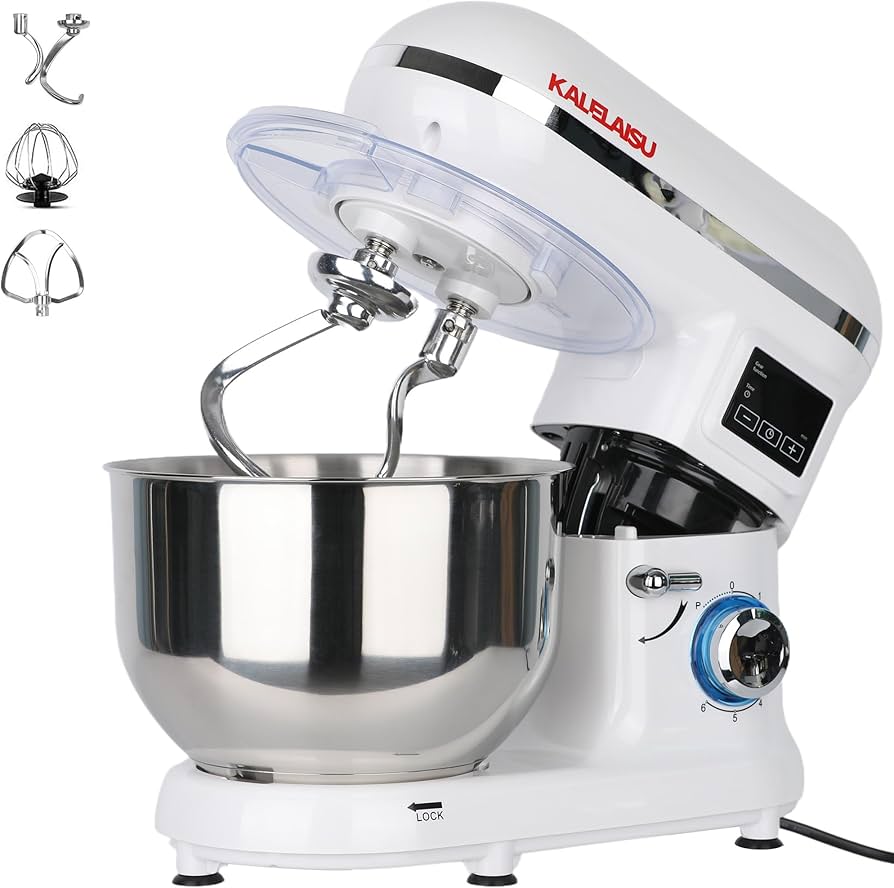 Amazon | スタンドミキサー 業務用スタンドミキサー 5.5L大容量ボウル