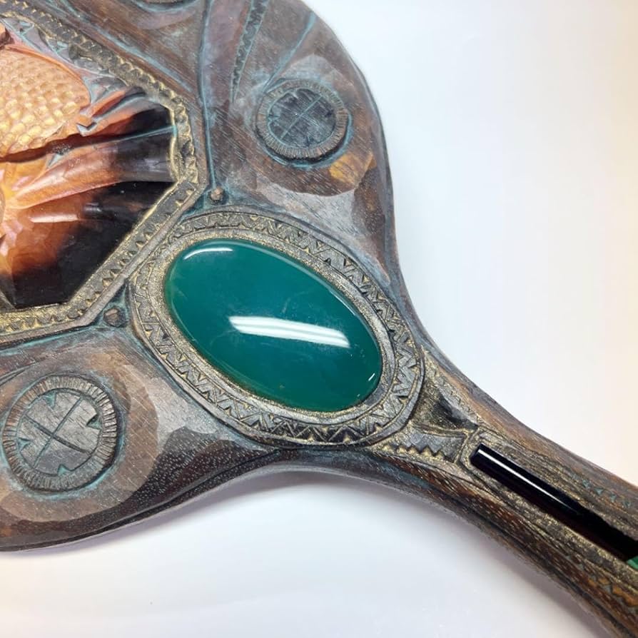 Amazon.co.jp: アイヌコタン 西田智三さん ハンドミラー 手鏡 エカシ