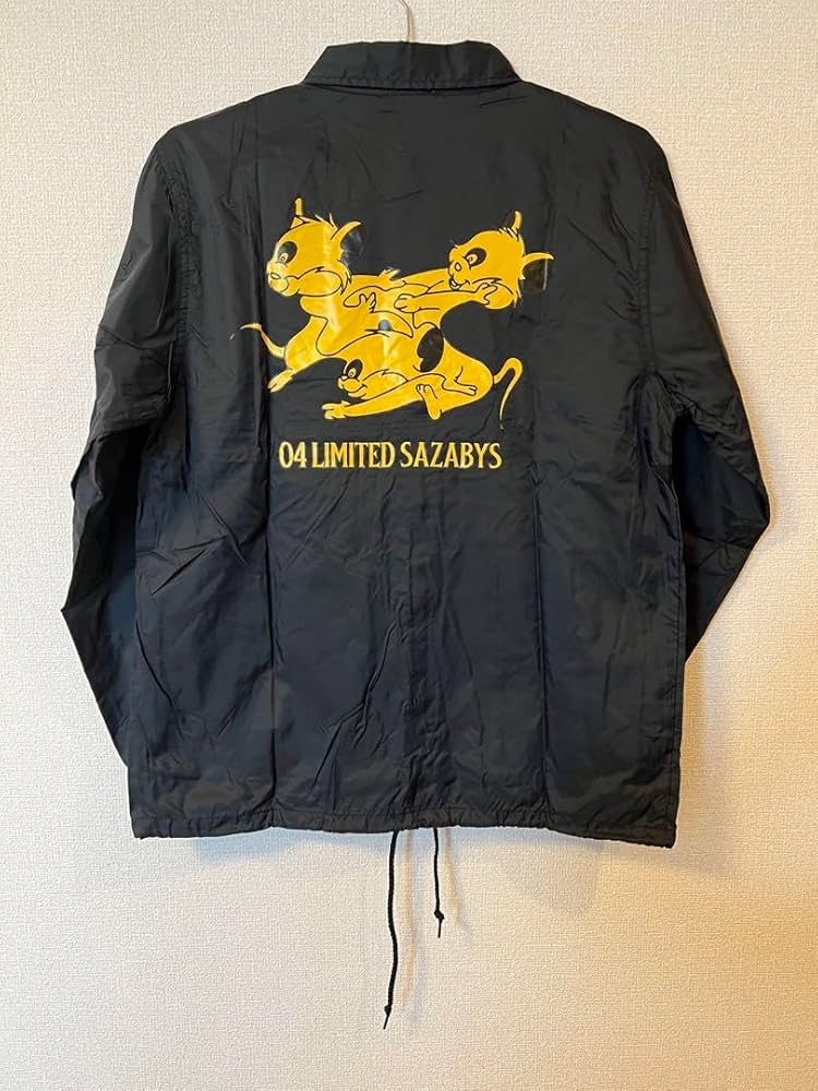 04 Limited Sazabys フォーリミ コーチジャケット Lサイズ 黒 Amazon