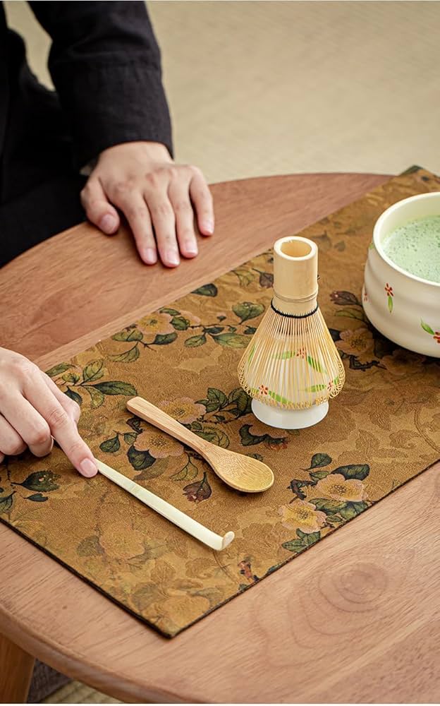 Amazon | 百本立 茶道具セット 抹茶泡立て器セット - 茶筅立て 茶杓 茶