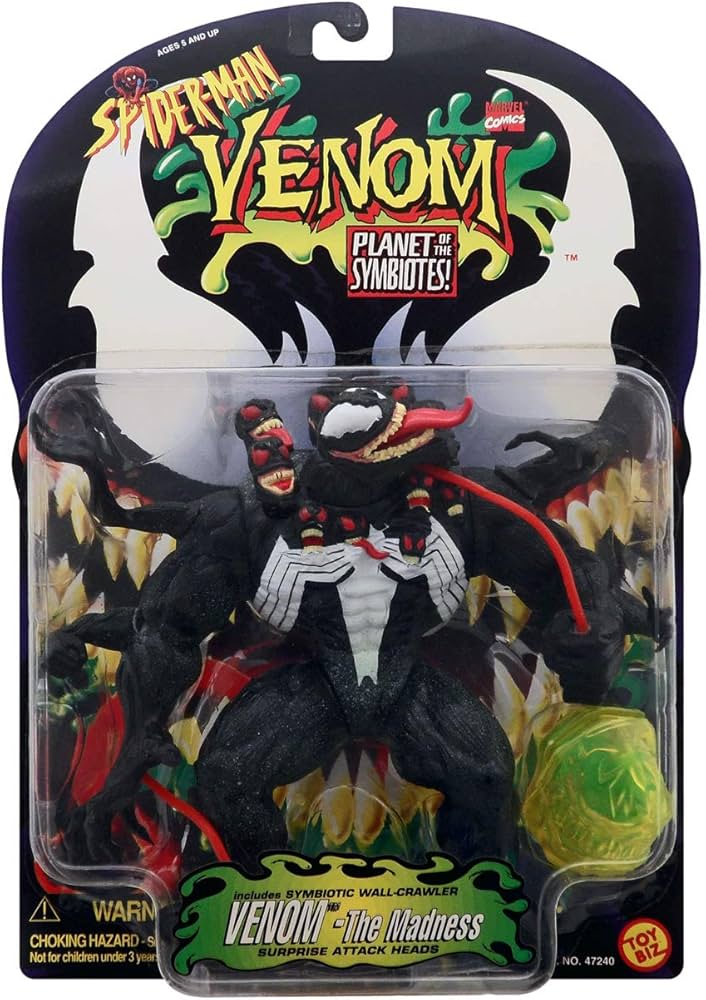 Amazon.co.jp: スパイダーマン フィギュア VENOM-The Madness : おもちゃ