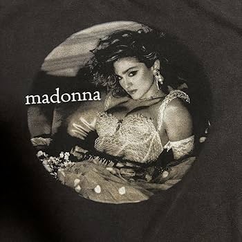 Amazon.co.jp: USA製 マドンナツアー1985 MADONNA Tシャツ XLサイズ