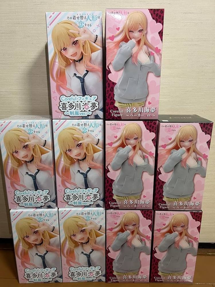 その着せ替え人形は恋をするコアフルフィギュア喜多川海夢10体セット！