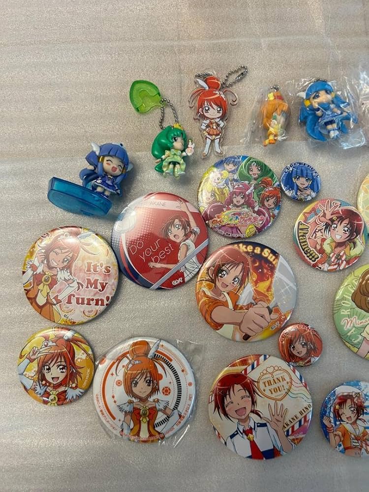 Amazon | スマイルプリキュア 缶バッジセット | バッジ | おもちゃ
