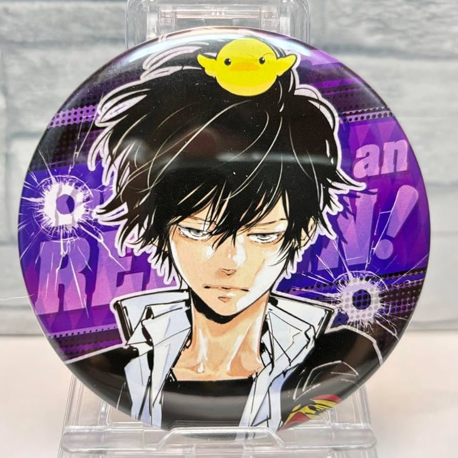 REBORN 雲雀恭弥 天野明展 原作 缶バッジ 天野明展 中野 缶バッジ 雲雀