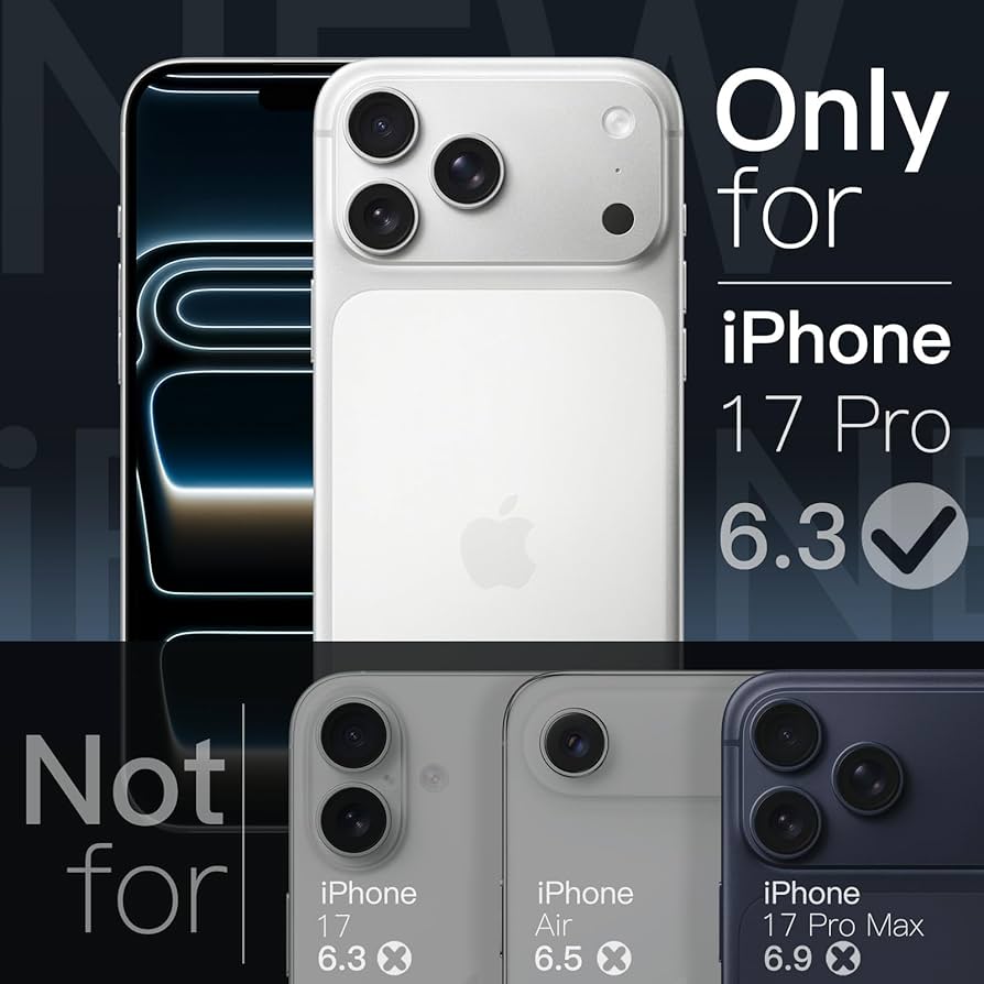 Amazon.co.jp: JETech iPhone 17 Pro 6.3インチ用 マグネットスリム