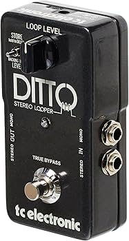 Amazon.com: TC Electronic DITTO STEREO LOOPER Highly Intuitive