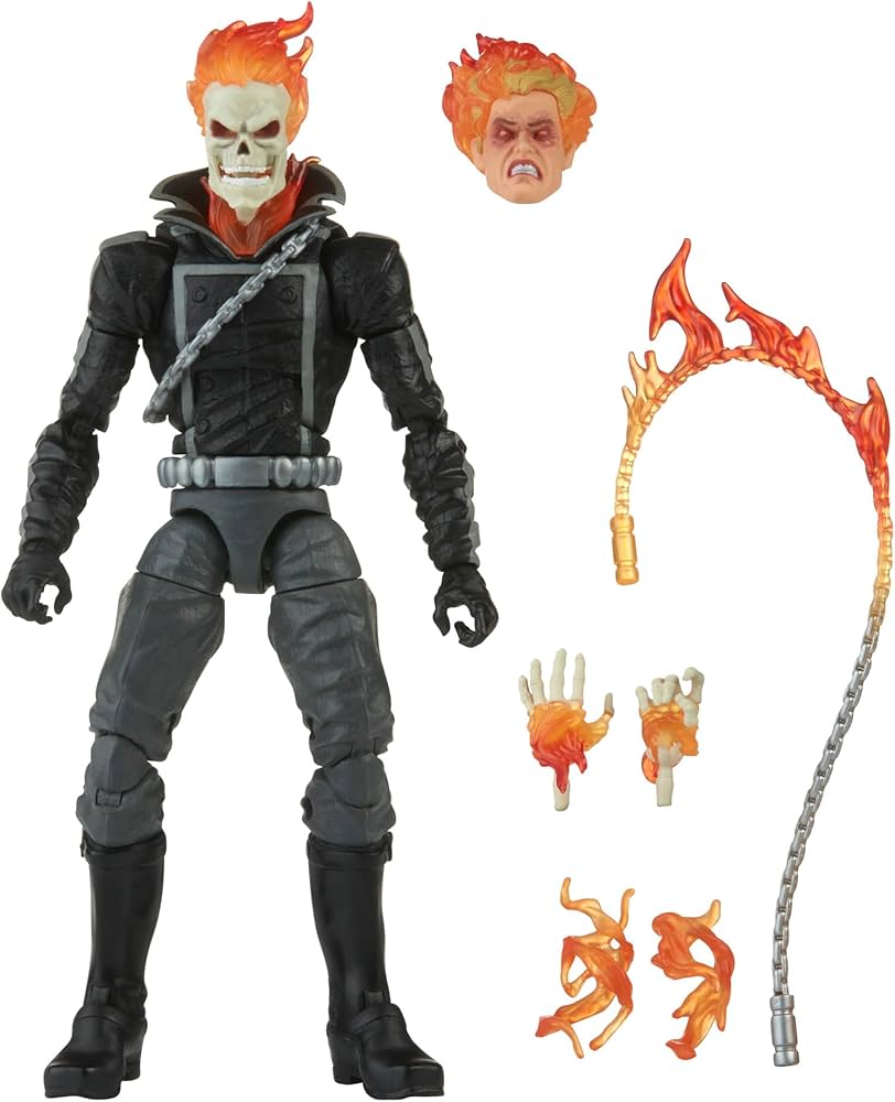 Amazon.com: Marvel Legends Series Comics Ghost Rider 6-inch Action