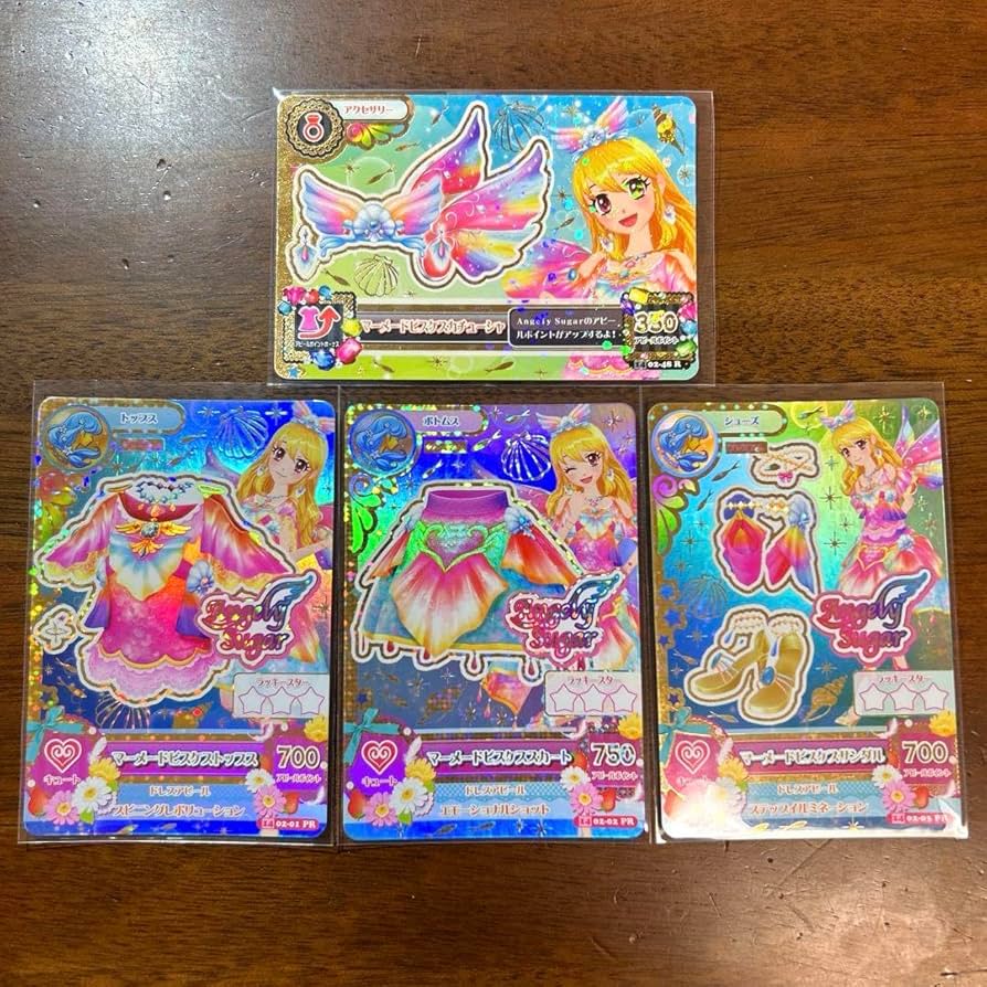 アイカツカード ルーレット 星座ドレス マーメイドピスケスコーデ