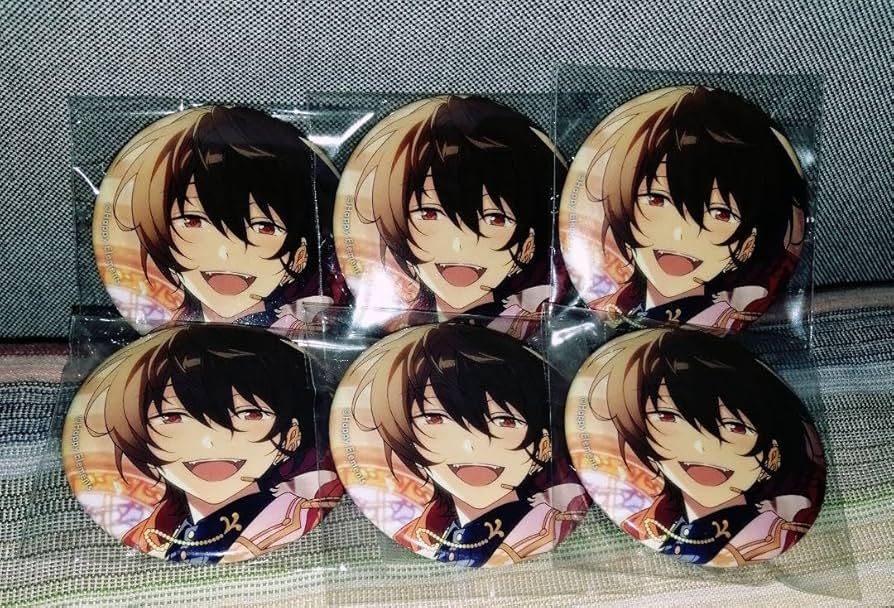 朔間凛月 イベコレ缶 ユーサネイジア あんスタ イベコレ 缶バッジ 朔間